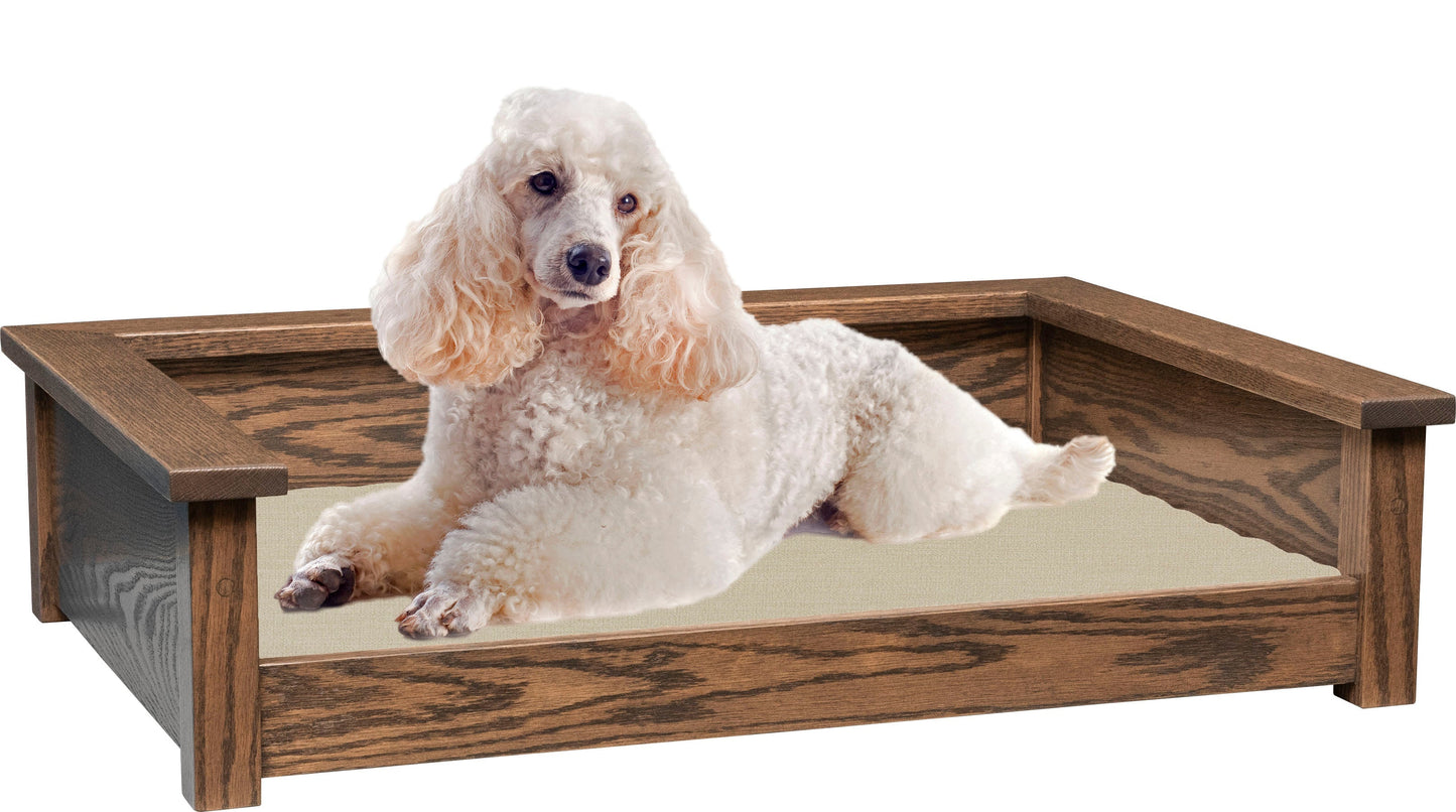 Salon pour animaux Amish Parkin avec coussin en tissu Crypton