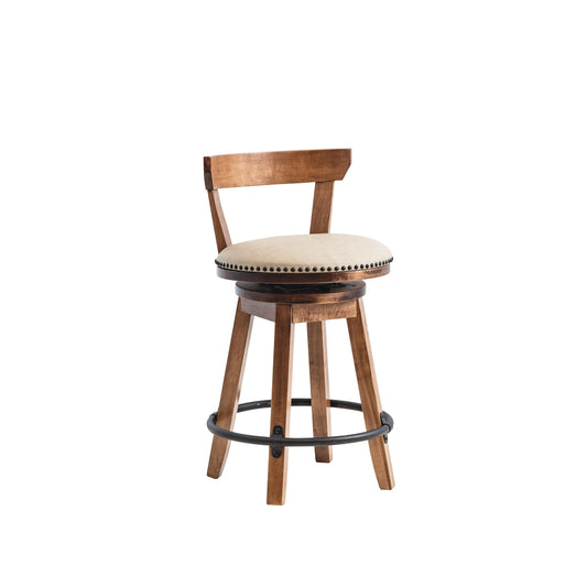 Tabouret de bar pivotant Amish Pueblo
