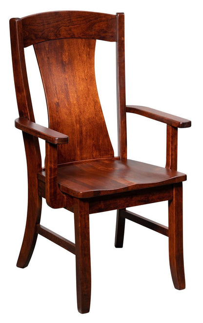 Chaise de salle à manger Amish Vonda