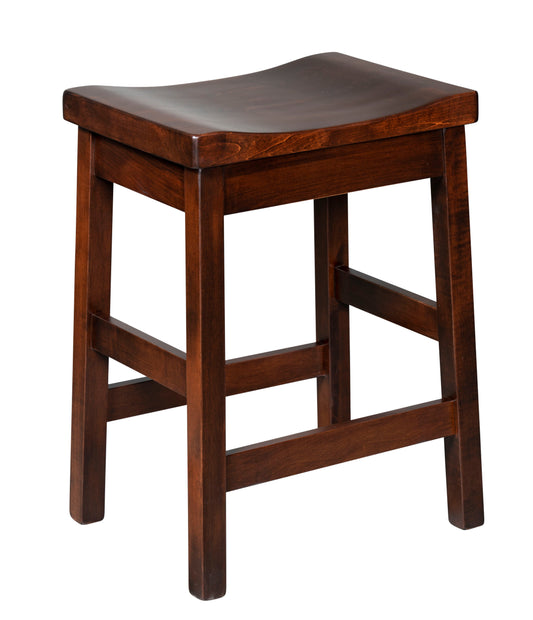 Tabouret de bar stationnaire Amish Wayland