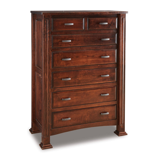 Commode à sept tiroirs Amish Arrington