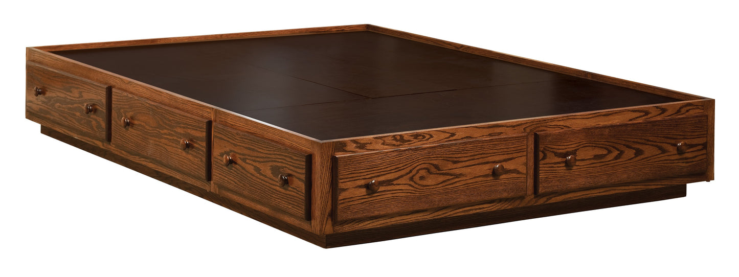 Lit plateforme Amish - 14 pouces de haut