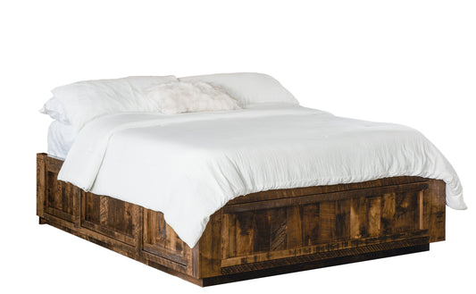 Lit plateforme Amish 19,25 pouces de haut