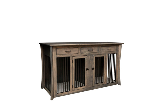 Armoire double pour animaux Amish Caledonia