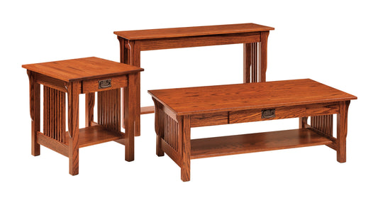 Tables de salon Amish Leah