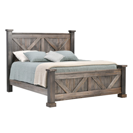 Lit King Size Amish Kimberley - Livraison rapide
