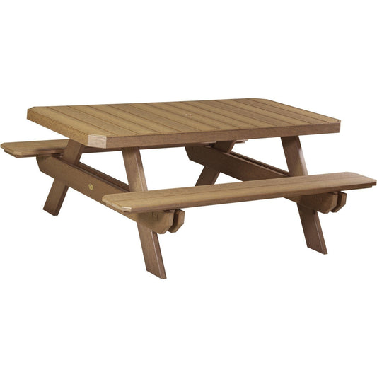 Table de pique-nique rectangulaire de 6 pieds