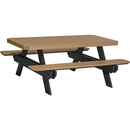 Table de pique-nique rectangulaire de 6 pieds