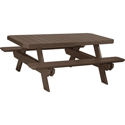 Table de pique-nique rectangulaire de 6 pieds