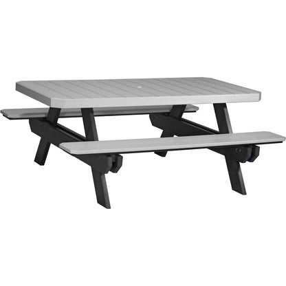 Table de pique-nique rectangulaire de 6 pieds