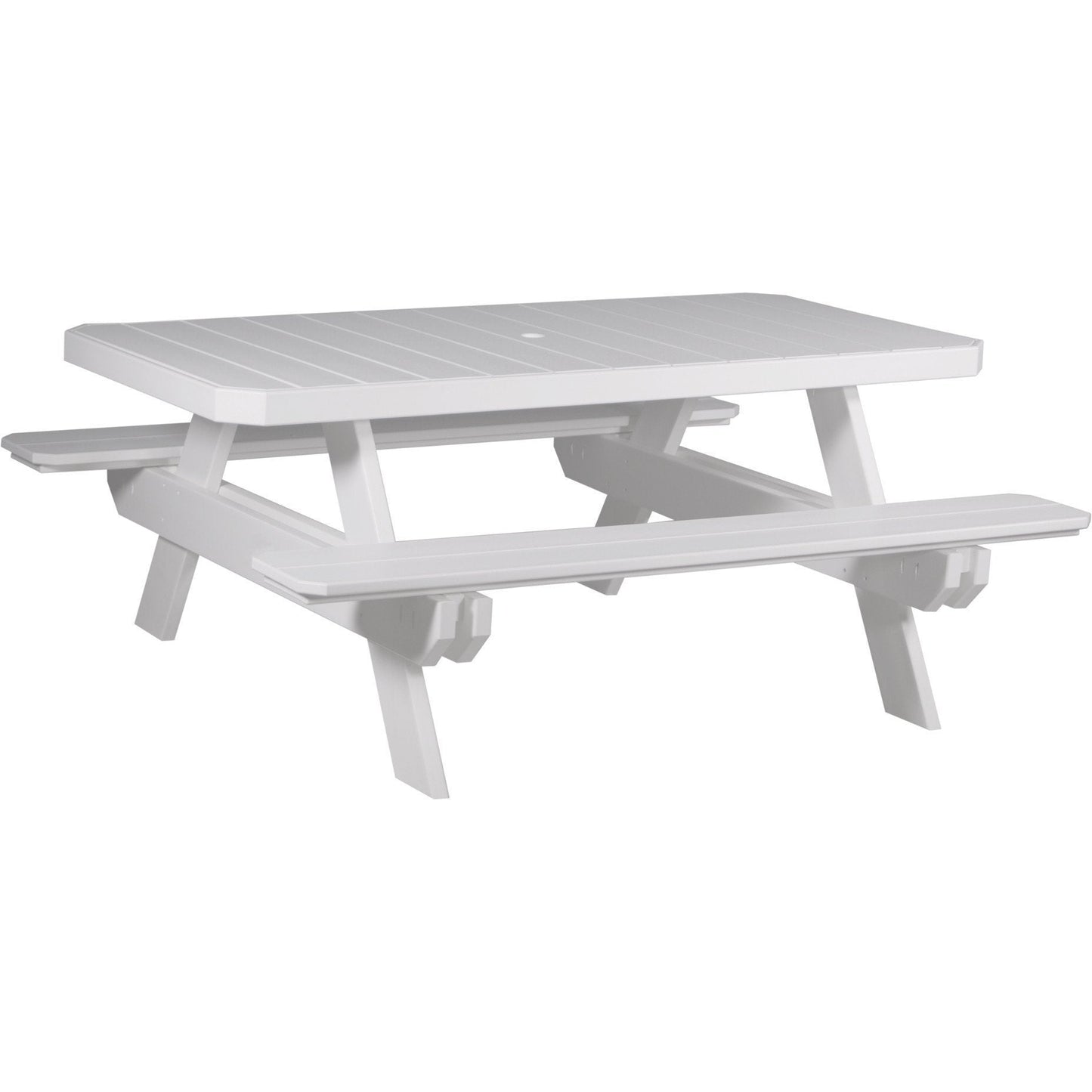 Table de pique-nique rectangulaire de 6 pieds