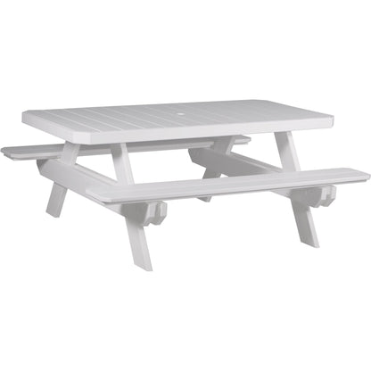 Table de pique-nique rectangulaire de 6 pieds
