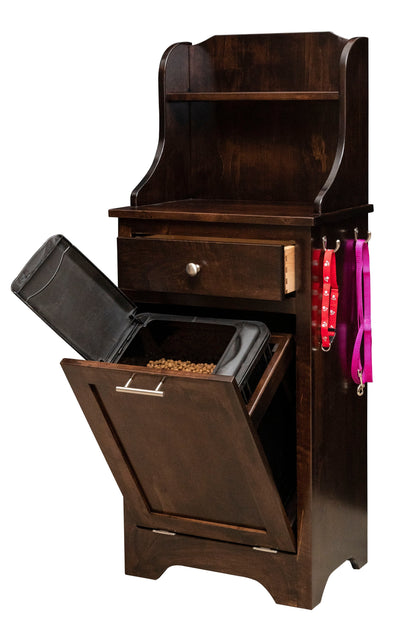Armoire multifonctionnelle pour animaux de compagnie Amish avec inclinaison