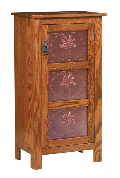 Coffre-fort à tartes à une porte de style mission Amish