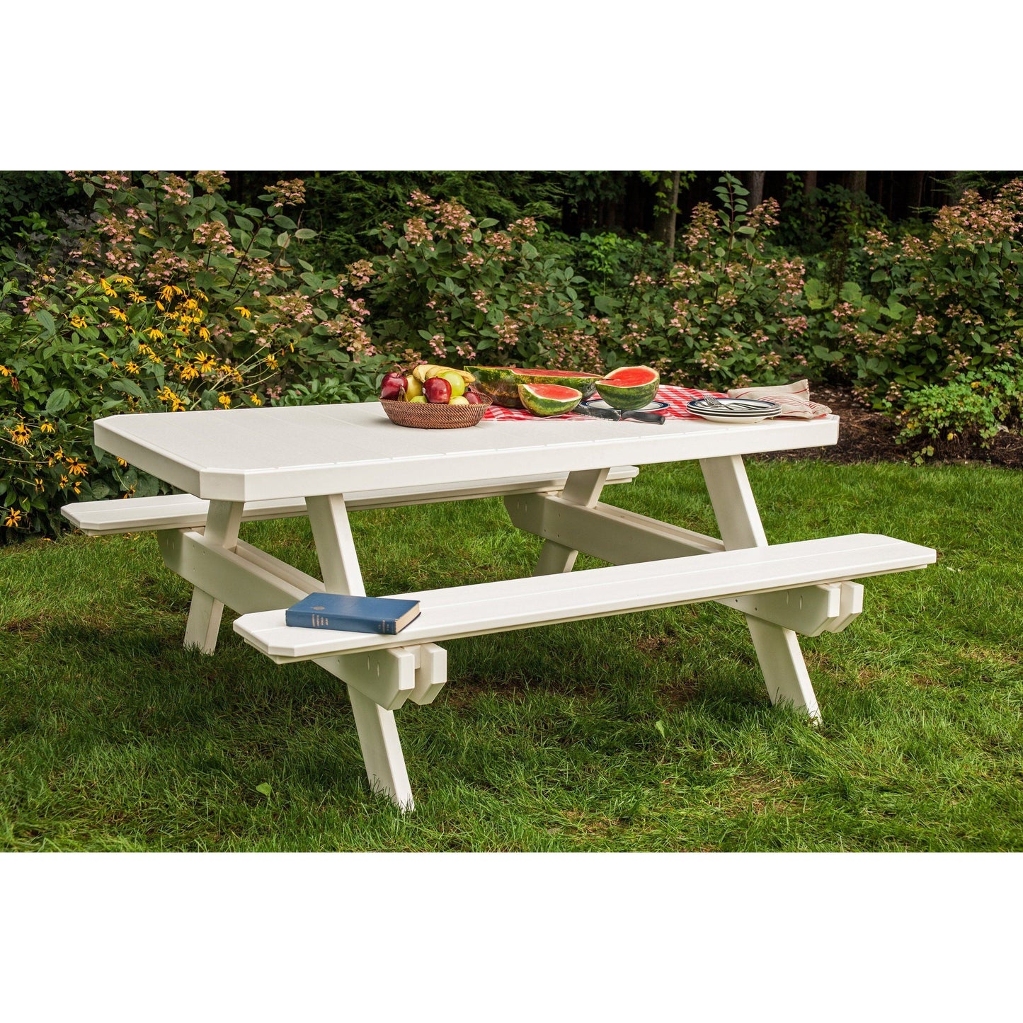 Table de pique-nique rectangulaire de 6 pieds