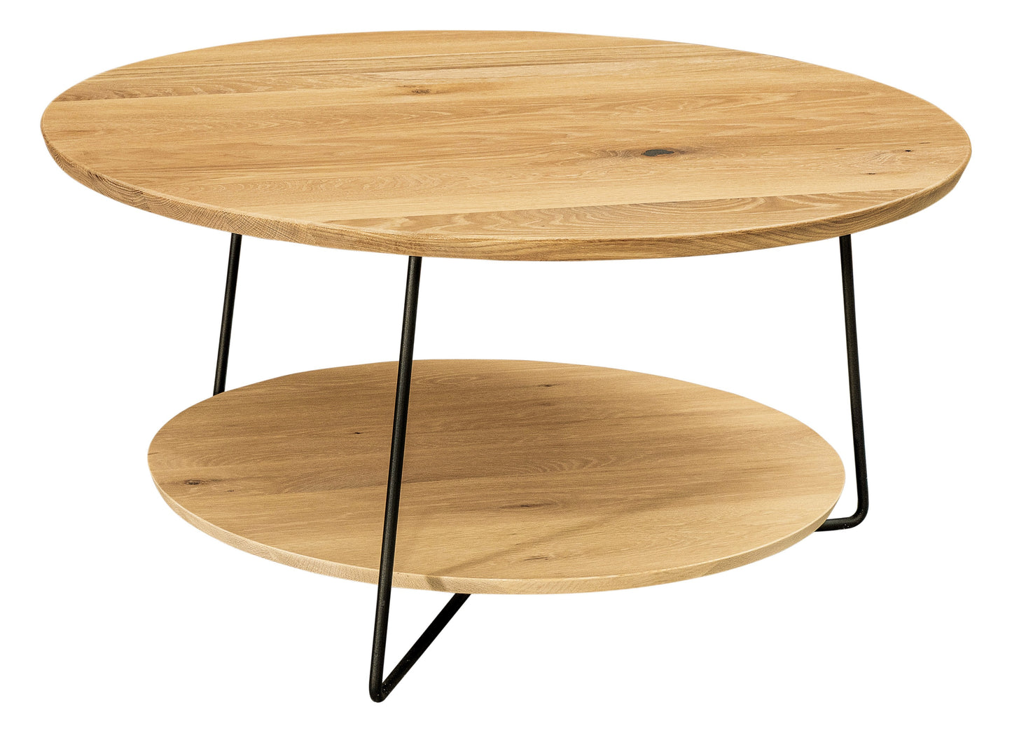 Table basse ronde Amish Hadley