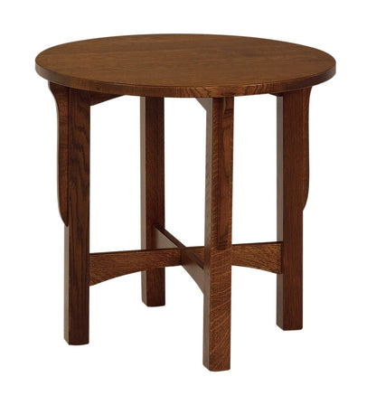Table d'appoint ronde Amish Landmark
