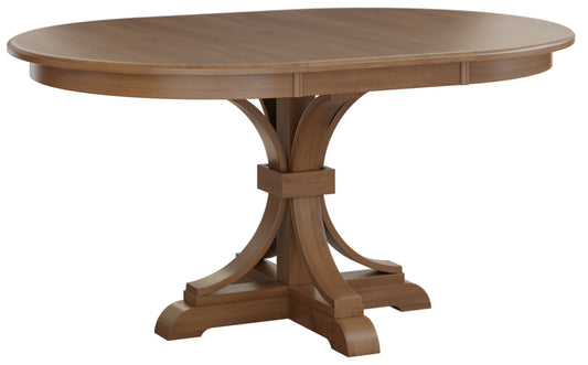 Table à piédestal simple Amish Bent Creek