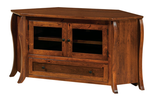Meuble d'angle TV Amish Quincy